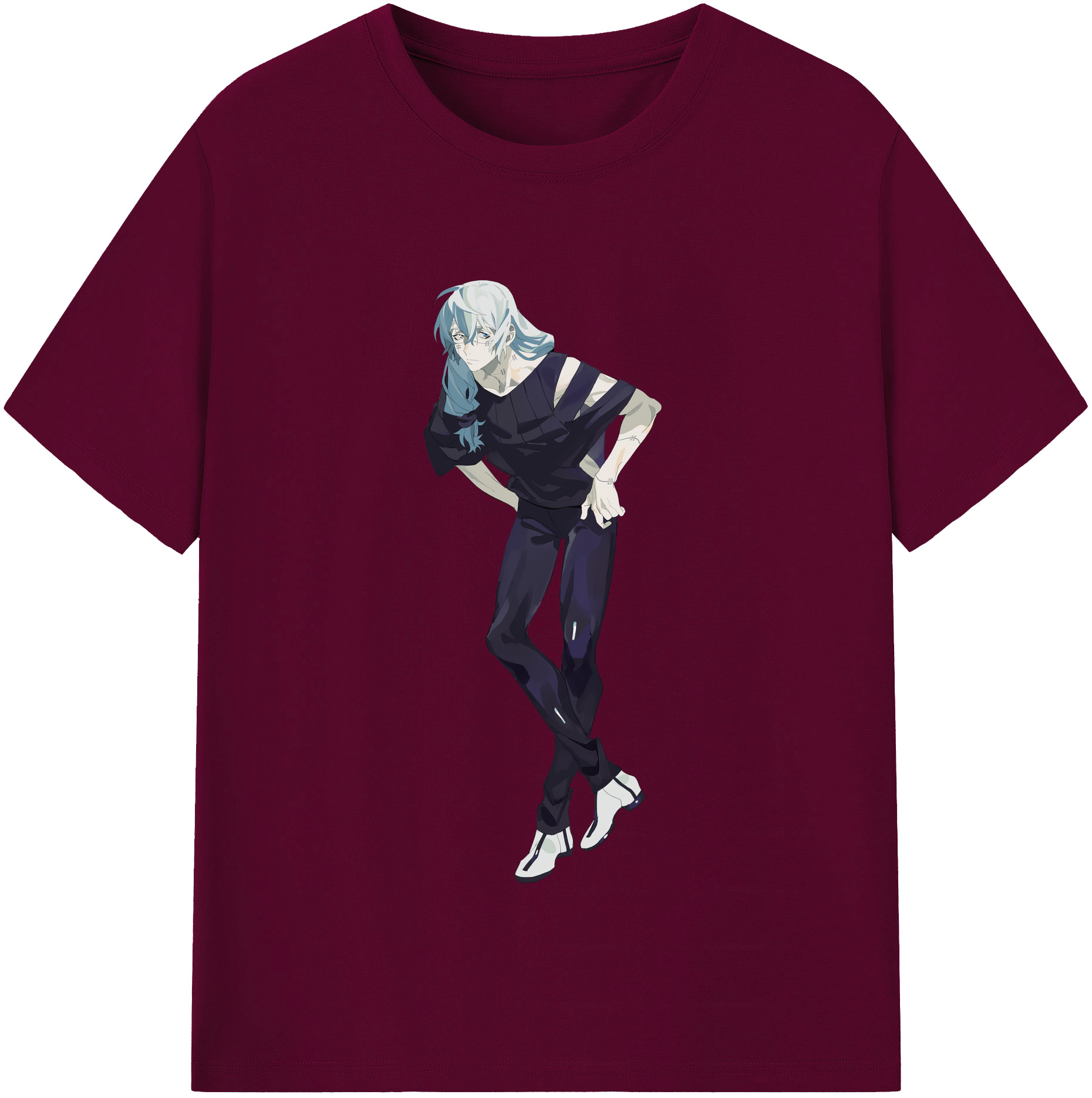 （画像用） 呪術廻戦 Jujutsu Kaisen レディースカジュアルプリントTシャツ（綿100％）